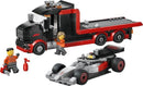Lego City F1 Display Truck with Audi F1 Race Car