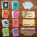 Taco vs Burrito le Jeu de Carte Version Anglaise