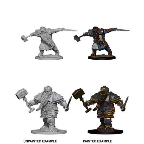 D&D Nolzurs Marvelous Unpainted Miniatures: Dwarf Fighter Male