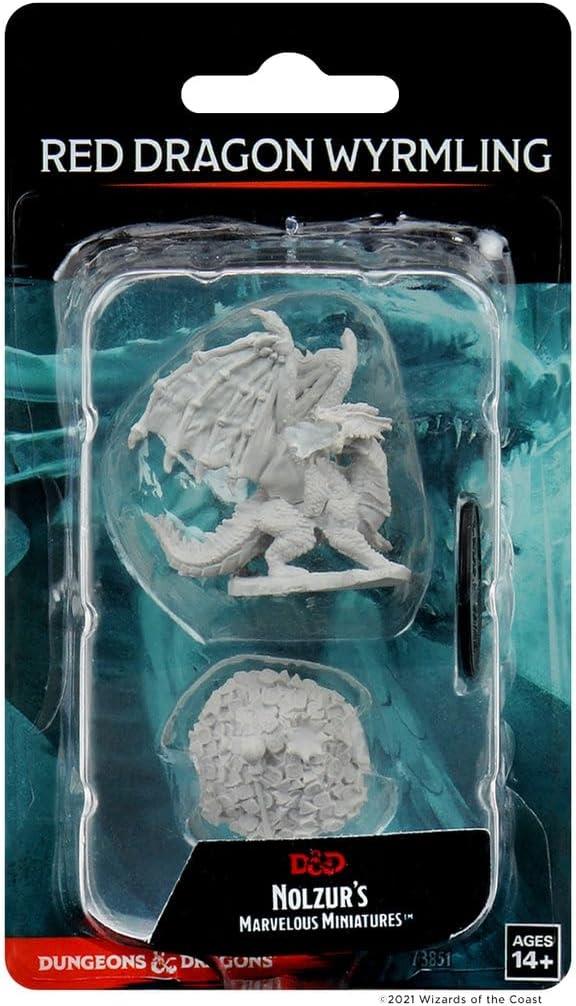 D&D Nolzurs Marvelous Unpainted Miniatures: Red Dragon