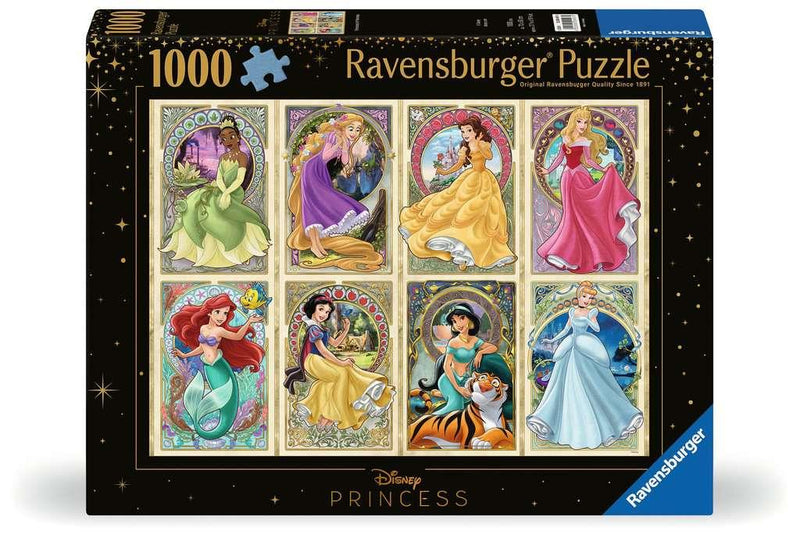 Ravensburger - 1000p: Art Nouveau Disney Princesses