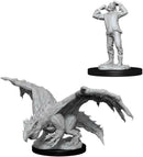 D&D Nolzurs Marvelous Upainted Miniatures: Wave 11: Green Dragon Wyrmling & Afflicted Elf