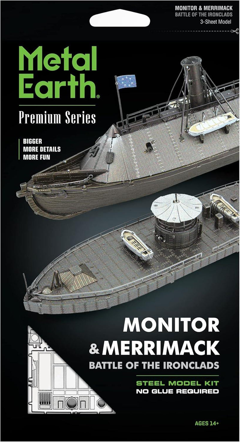 Metal Earth IconX Monitor & Merrimack