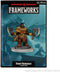 D&D Frameworks Unpainted Miniatures: Dwarf Barbarian Female