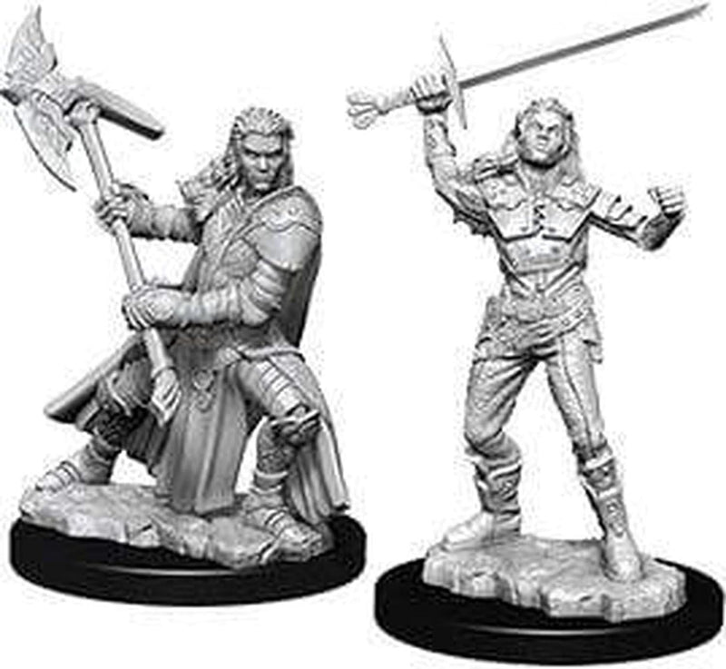 D&D Nolzurs Marvelous Unpainted Miniatures: Half-Orc Fighter Female