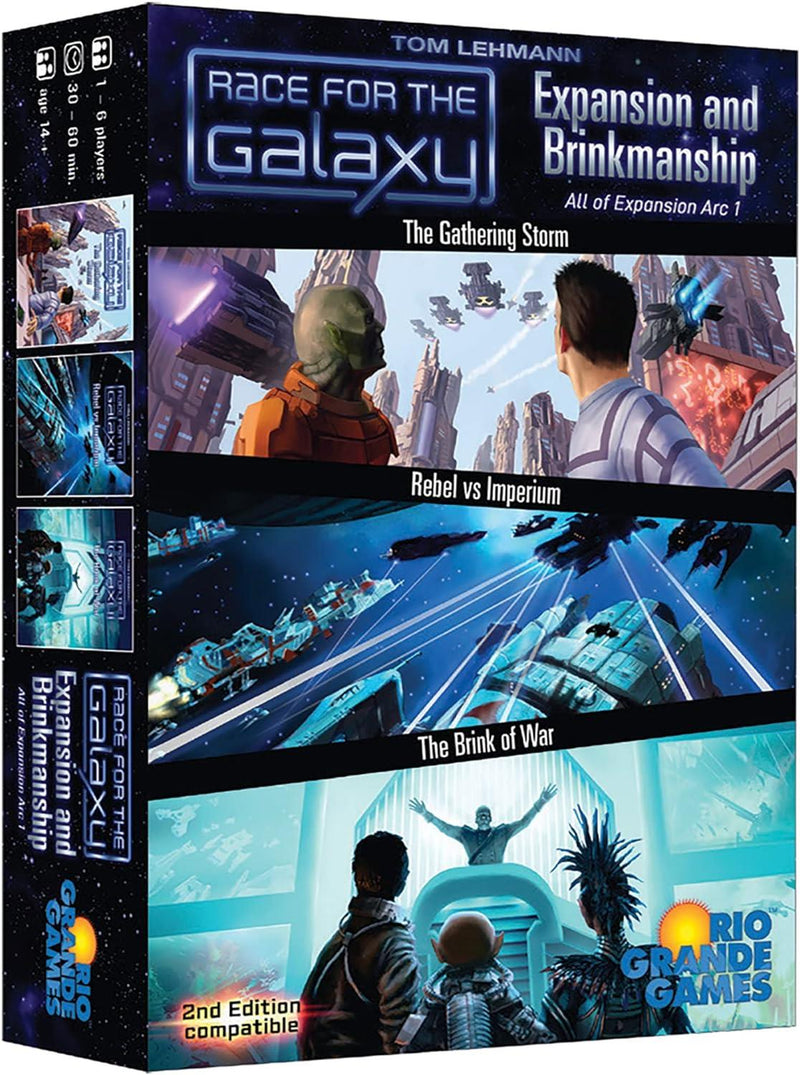 Race For The Galaxy Expansion And Brinkmanship Expansion Version Anglaise