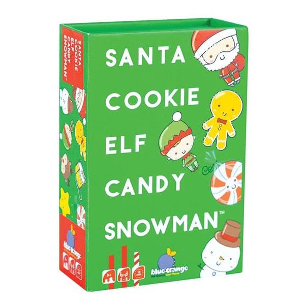 Santa Cookie Elf Candy Snowman Version Anglaise