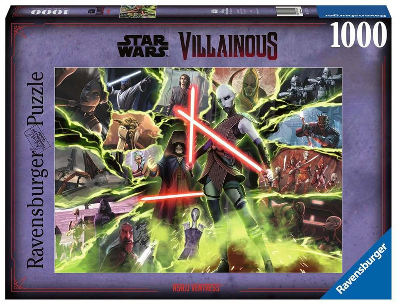 Ravensburger 1000P Disney Villainous Star Wars Asajj Ventress