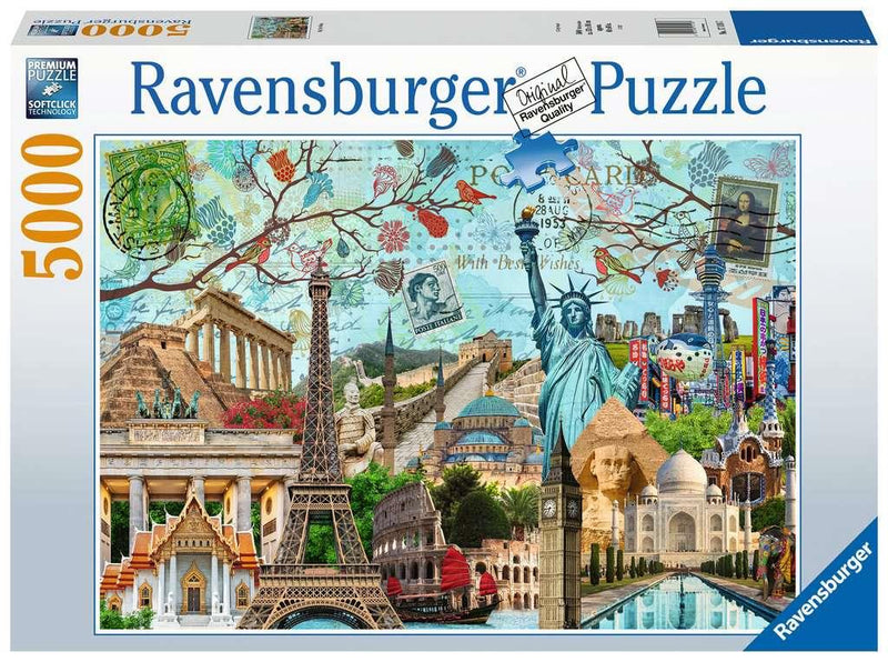 Ravensburger 5000P Collage Grandes Villes