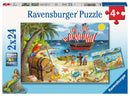 Ravensburger 2 x 24 cm Pirates et Sirenes