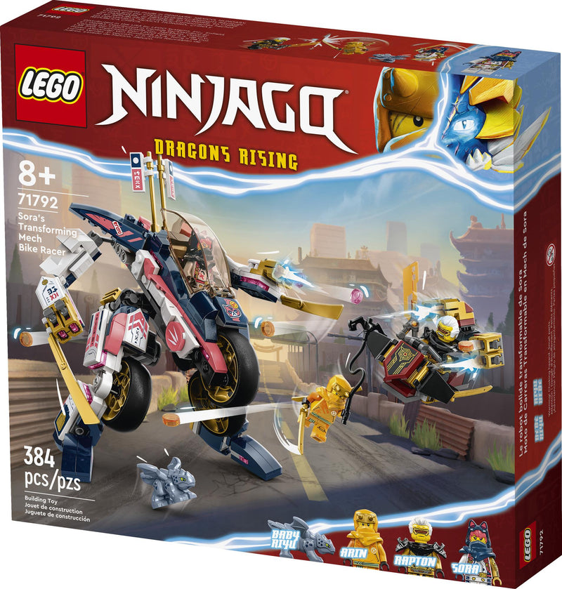 Lego Ninjago Le robot bolide transformable de Sora