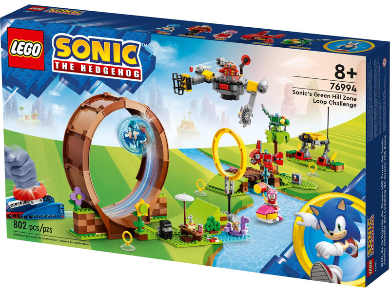 Lego Sonic Défi de la boucle de Green Hill Zone de Sonic