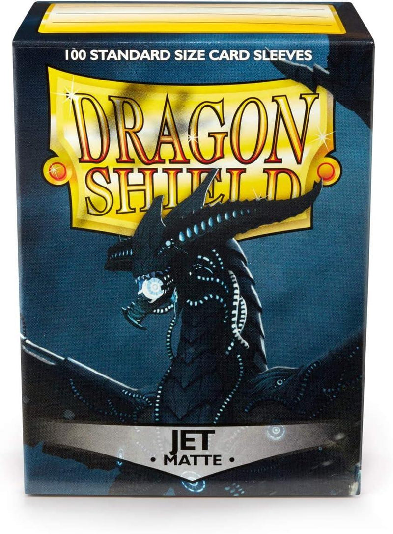 Dragon Shield: Matte Card Sleeves (100): Jet