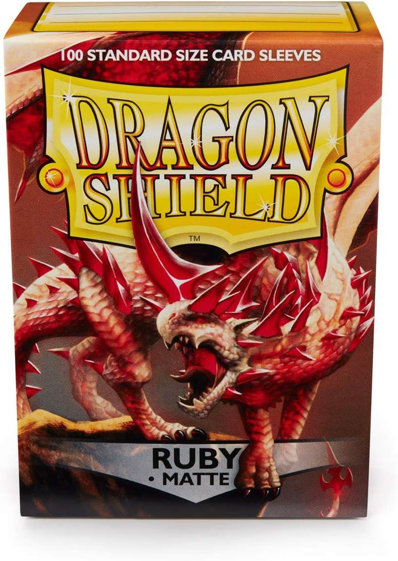 Dragon Shield: Matte Card Sleeves (100): Ruby