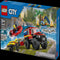 Lego City Le camion de pompiers 4x4 avec bateau de sauvetage
