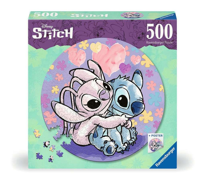 Ravensburger 500P Disney Stitch Rond