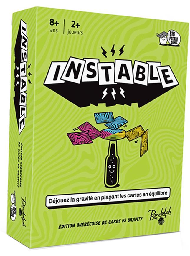 Instable - Cards vs Gravity Édition Québécoise Version Française