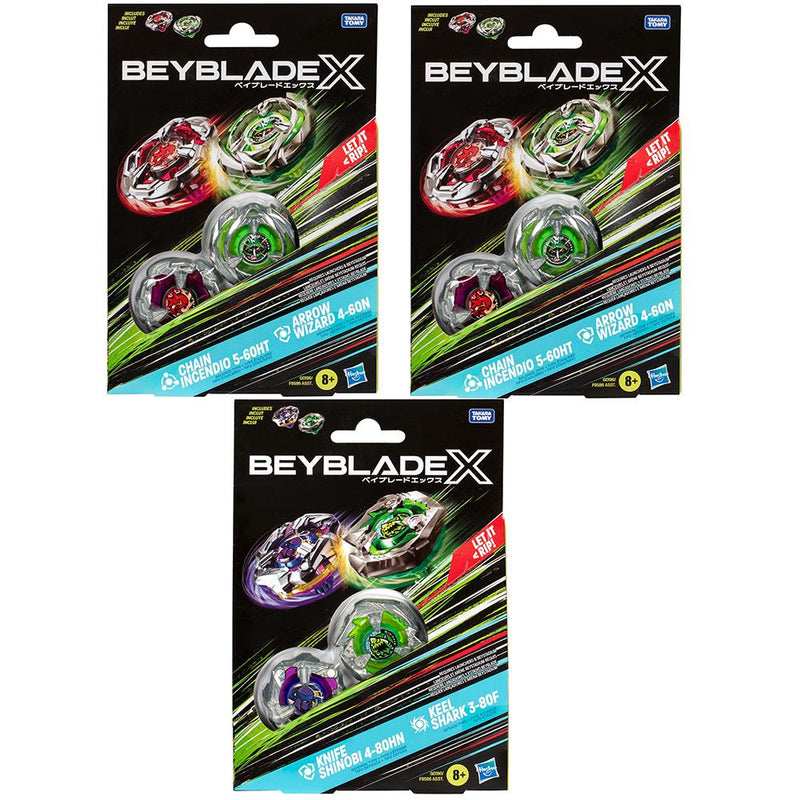 Beyblade X Generation 4 Dual Pack  (Prix pour une Toupie)