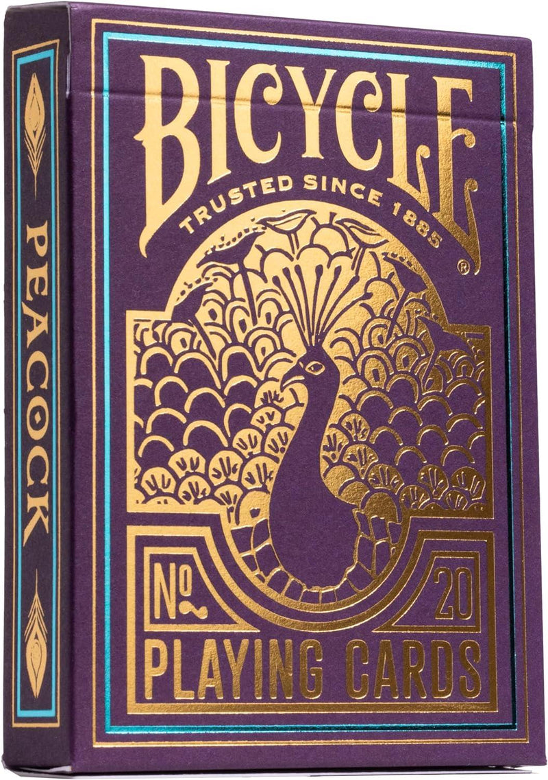 Bicycle Jeux de Cartes Purple Peacock