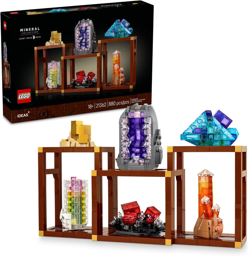 Lego Ideas Mineral Collection