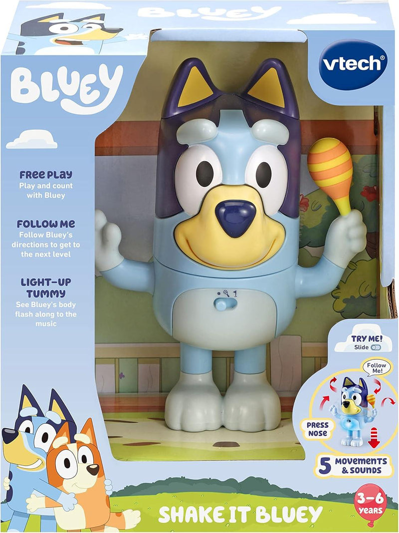 VTech Bluey Shake It Bluey Version Anglaise