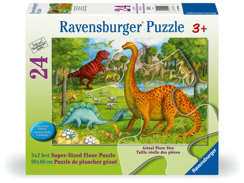 Puzzle Ravensburger 24P Amis des Dinosaures