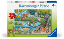 Ravensburger 60P Animaux en Haut et en Bas