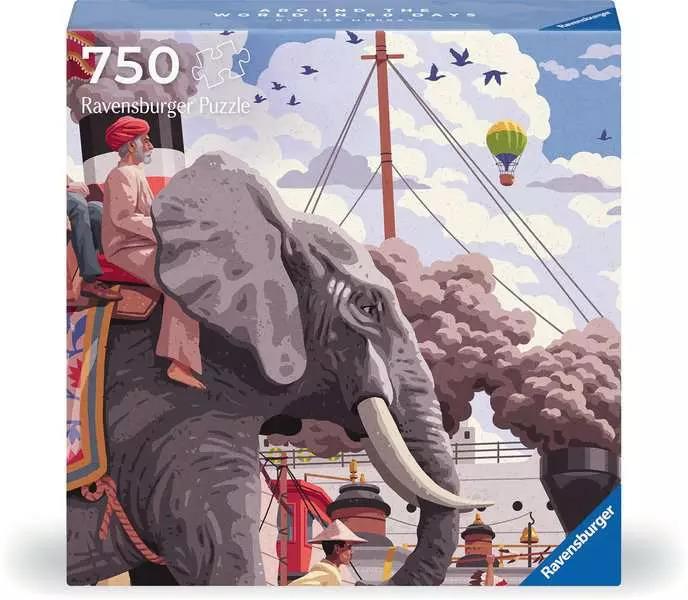 Ravensburger 750P Art & Soul Le Tour du Monde en 80 Jours