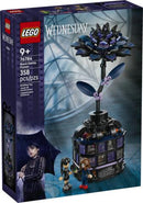 Lego Series Wednesday Black Dahlia Flower