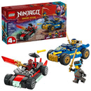 Lego Ninjago Rogue vs. Drix Race Car Duel