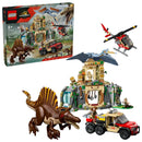 Lego Jurassic World Spinosaurus & Quetzalcoatlus Air Mission