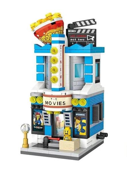 Loz Block Mini Street Cinema