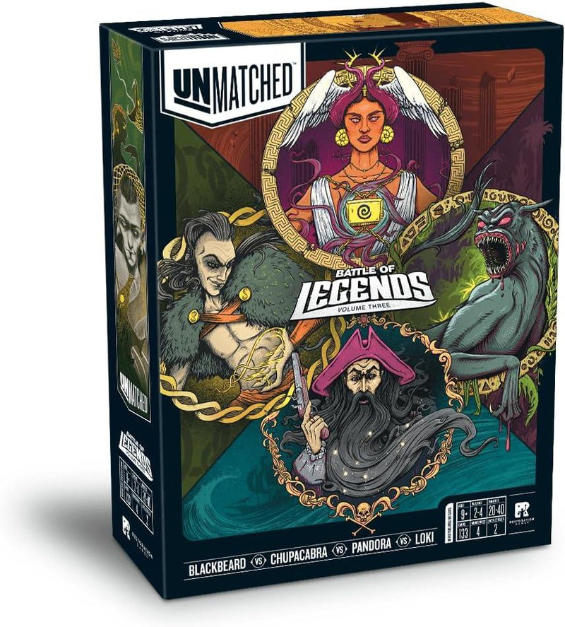 Unmatched - Battle of Legends: Vol 3 Version Anglaise