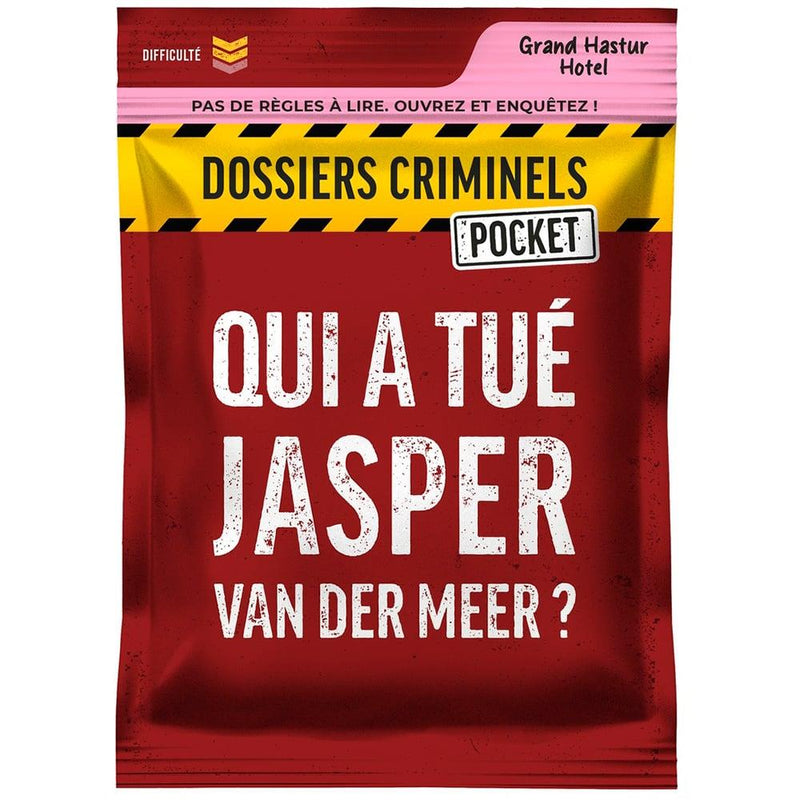 Dossiers Criminels Pocket : Qui a tué Jasper Van Der Meer?  Version Française