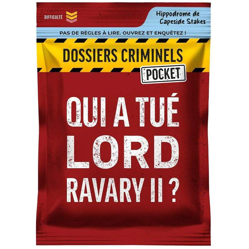 Dossiers Criminels - Pocket : Qui a tué Lord Ravary II ? Version Française