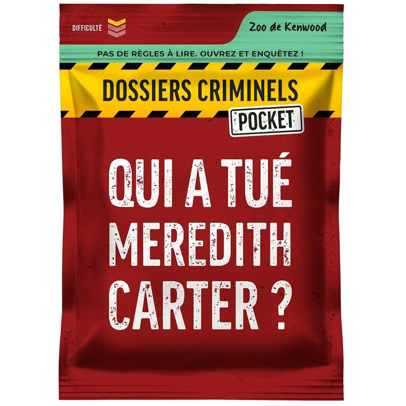 Dossiers Criminels - Pocket : Qui a tué Meredith Carter ? Version Française