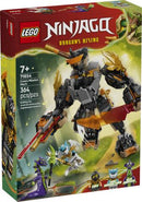 Lego Ninjago Cole's Mission Mech & Dragon Zane