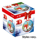 Puzzle Ravensburger Animal Cheer 3d Christmas Ball