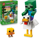 Lego Minecraft Chicken Jockey