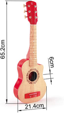 Toy Hape White Red Guitar