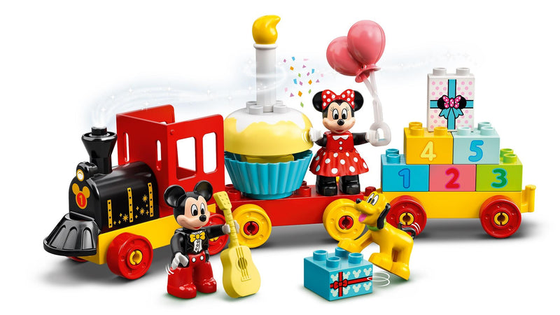 Lego Duplo Disney Le train d'anniversaire de Mickey et Minnie