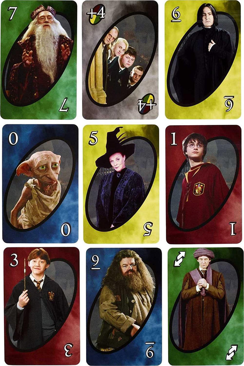 Uno Harry Potter Version Anglaise