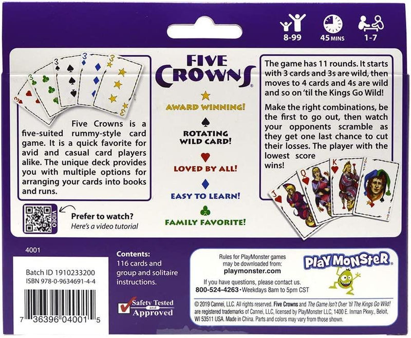 Fives Crowns Version Billingue