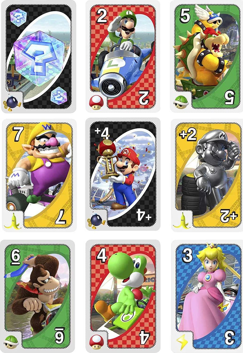 Uno Mario Kart Version Billingue