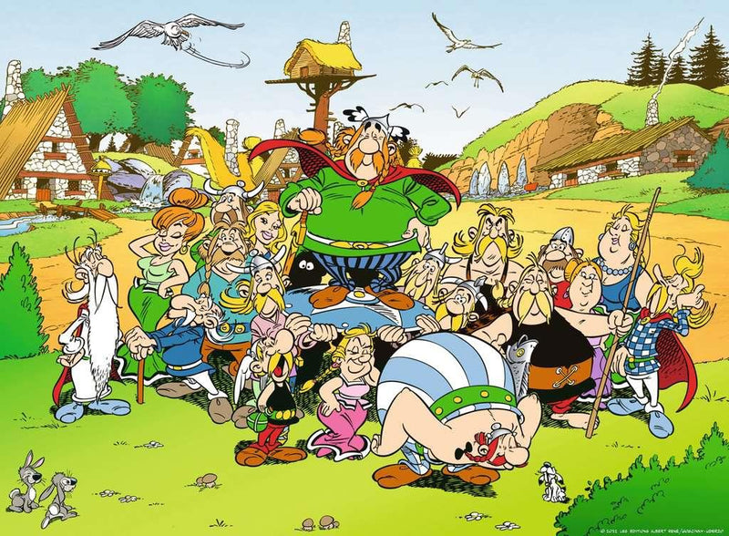 Puzzle Ravensburger 500P Asterix au Village