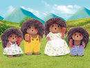 Calico Critters Hedgehog Family Pickleweeds