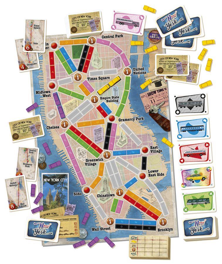 Ticket to Ride: New York (ANG)