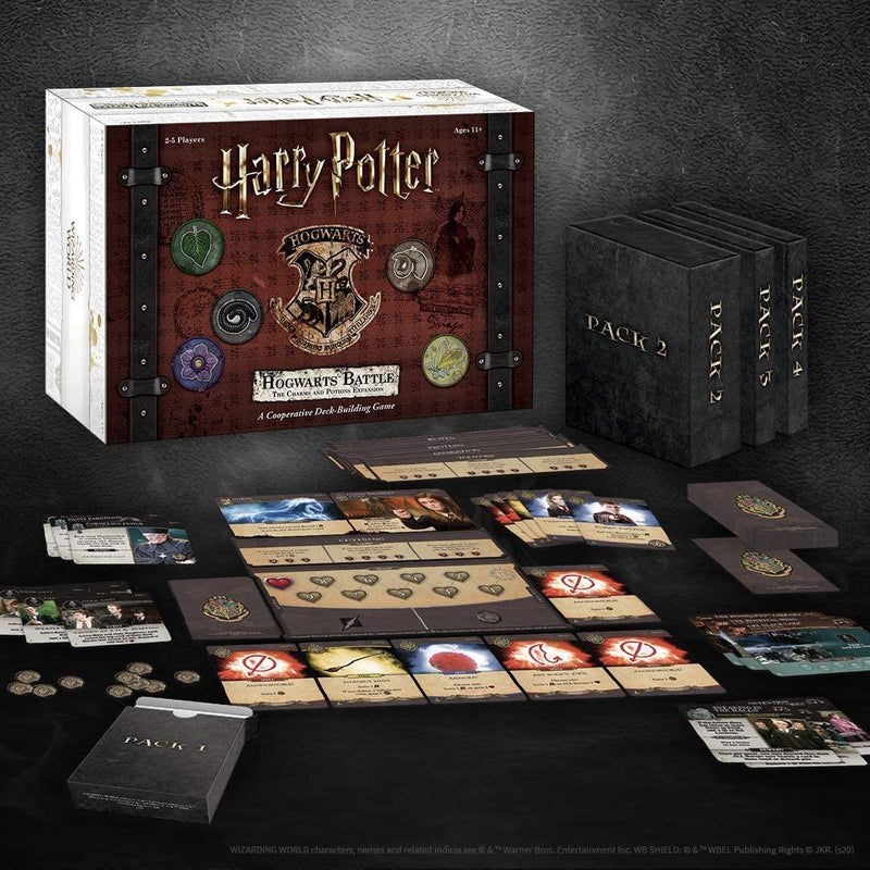 Hogwarts Battle The Charms and Potions Expansion Version Anglaise