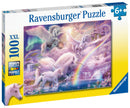 Puzzle 100P Ravensburger Pegasus Unicorns