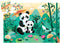 Puzzle Djeco 24P Leo le Panda